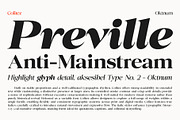 Colitez - Editorial Serif, a Serif Font by Oktnum Type Foundry (Thumbnail 2 of 15)