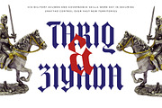 The Raffers Blackletter Font, a Blackletter Font by timelesstype.co (Thumbnail 11 of 20)