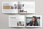Modern Magazine Template Landscape, a Magazine Template by E-Type (Thumbnail 5 of 7)