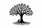 Nature Tree Vector Collection, an Illustration by BIPLOB EXPERT (Thumbnail 5 of 9)