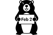 Cute Bear Silhouette Bundle, an Animal Illustration by Designer_Momina (Thumbnail 14 of 31)