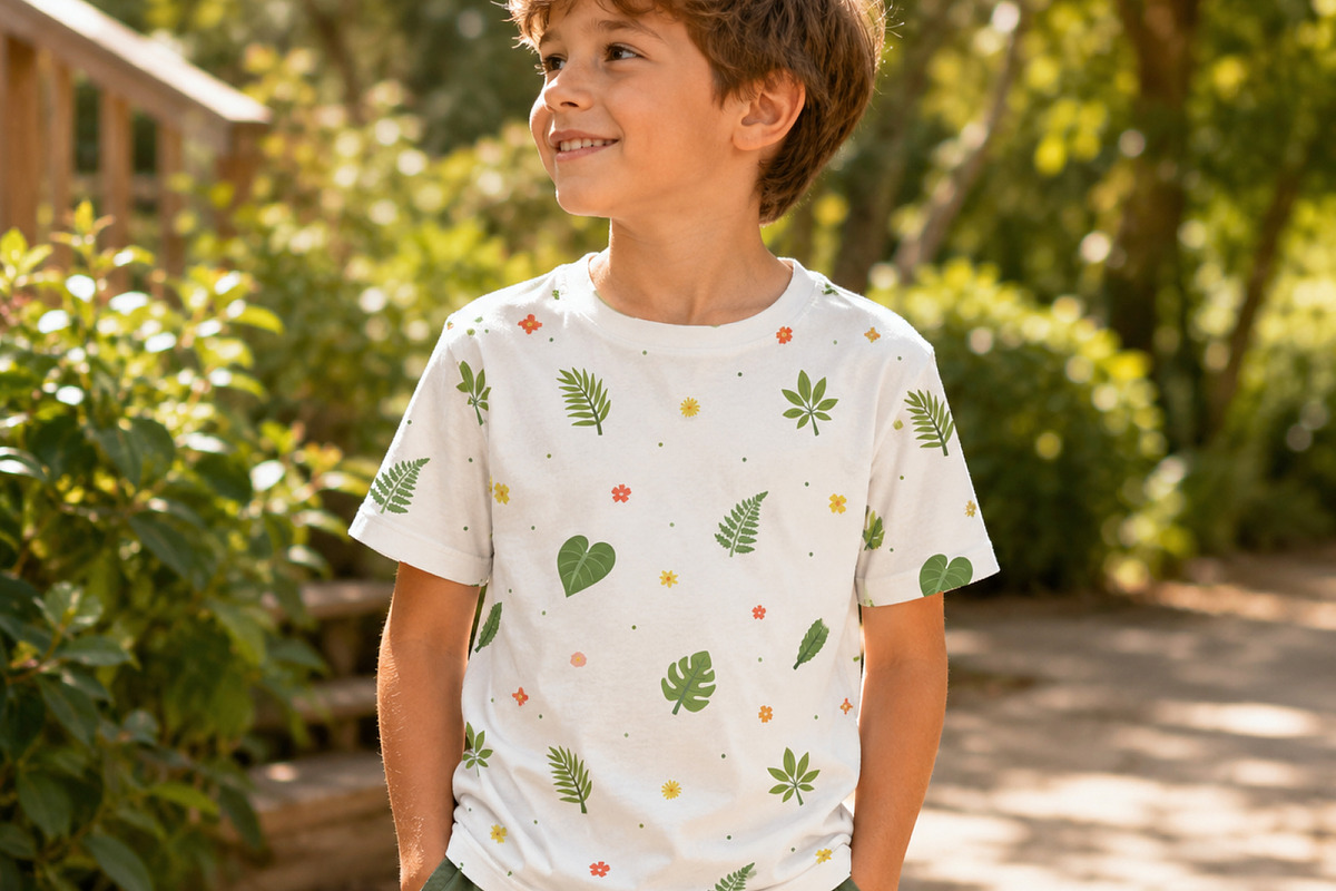 Leaf Seamless Patterns, a Pattern Graphic by Palau (Photo 2 of 9)