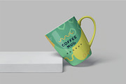 Ceramic Coffee Mug Mockups, a Cups & Container Mockup by megostudi0 (Thumbnail 6 of 6)
