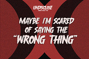 UNDISCLOSE - Horror Display Font, a Font by Gassstype (Thumbnail 3 of 8)