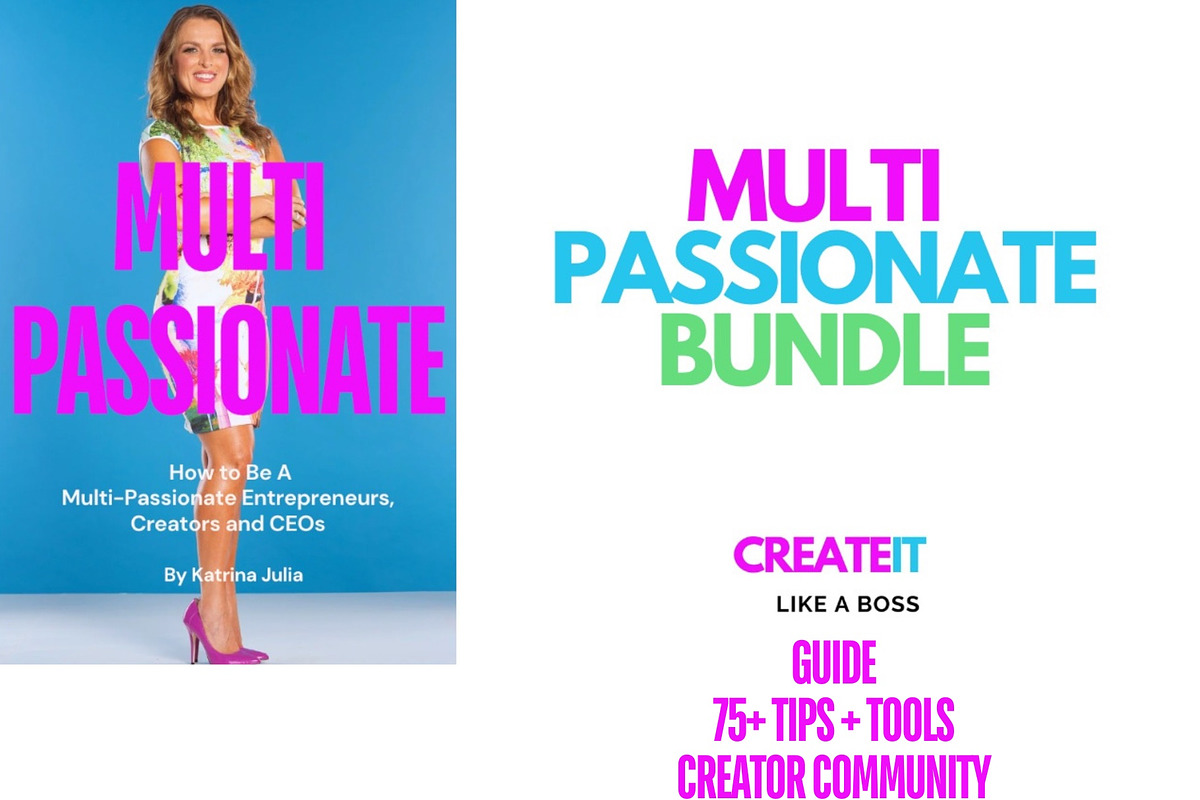 Creator Bundle for Multi-passionates, a Social Media Template by Miss Creator (Photo 2 of 2)