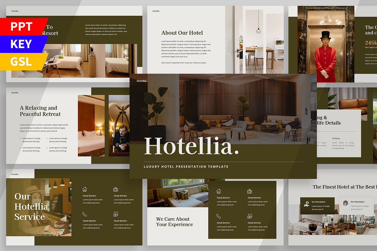 Hotellia - Hotel Presentation, a Presentation Template by Haidezign (Photo 1 of 4)