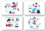 10 Bio Hacking Gadgets Illustration, a Technology Illustration by denayunebgt (Thumbnail 2 of 4)