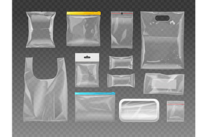 Plastic vacuum packaging. Cellophane, an Object Illustration by Stock-Smart-Start
