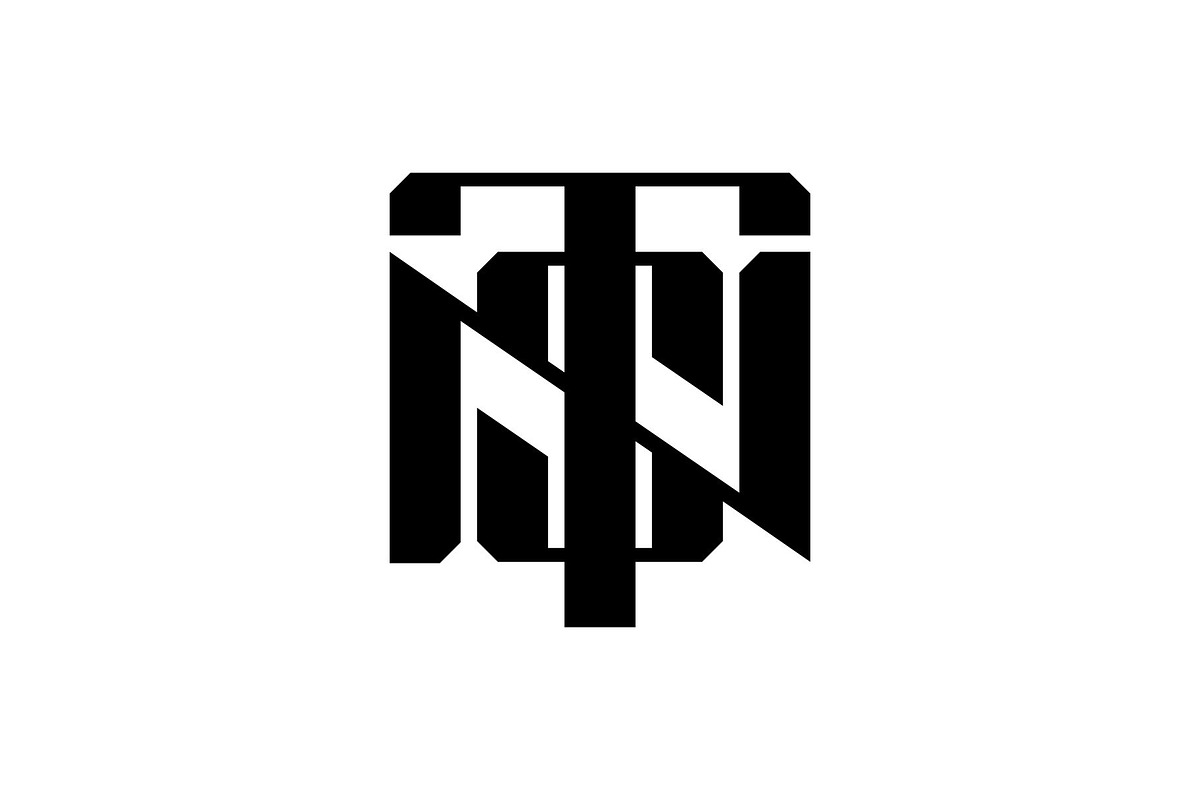 Initial Monogram Letter TSN NTS Logo, a Branding & Logo Template by Buqancreative