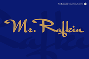 Mr Rafkin Pro, a Script Font by Sudtipos (Thumbnail 1 of 5)