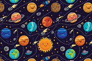 19 Fantasy Seamless Patterns, a Pattern Graphic by PenguinHouse (Thumbnail 2 of 20)
