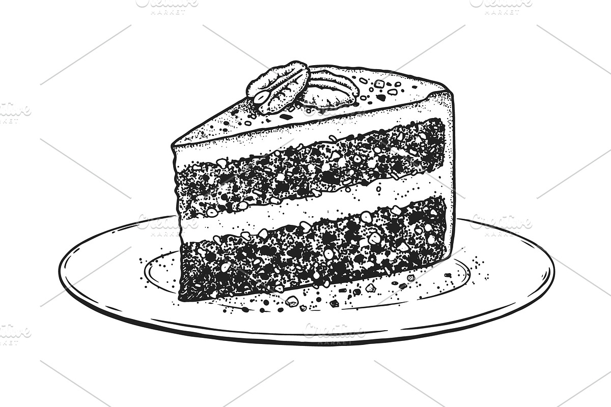 Desserts Sketchy illustrations, a Food Illustration by Sonya Illustrations (Photo 7 of 9)