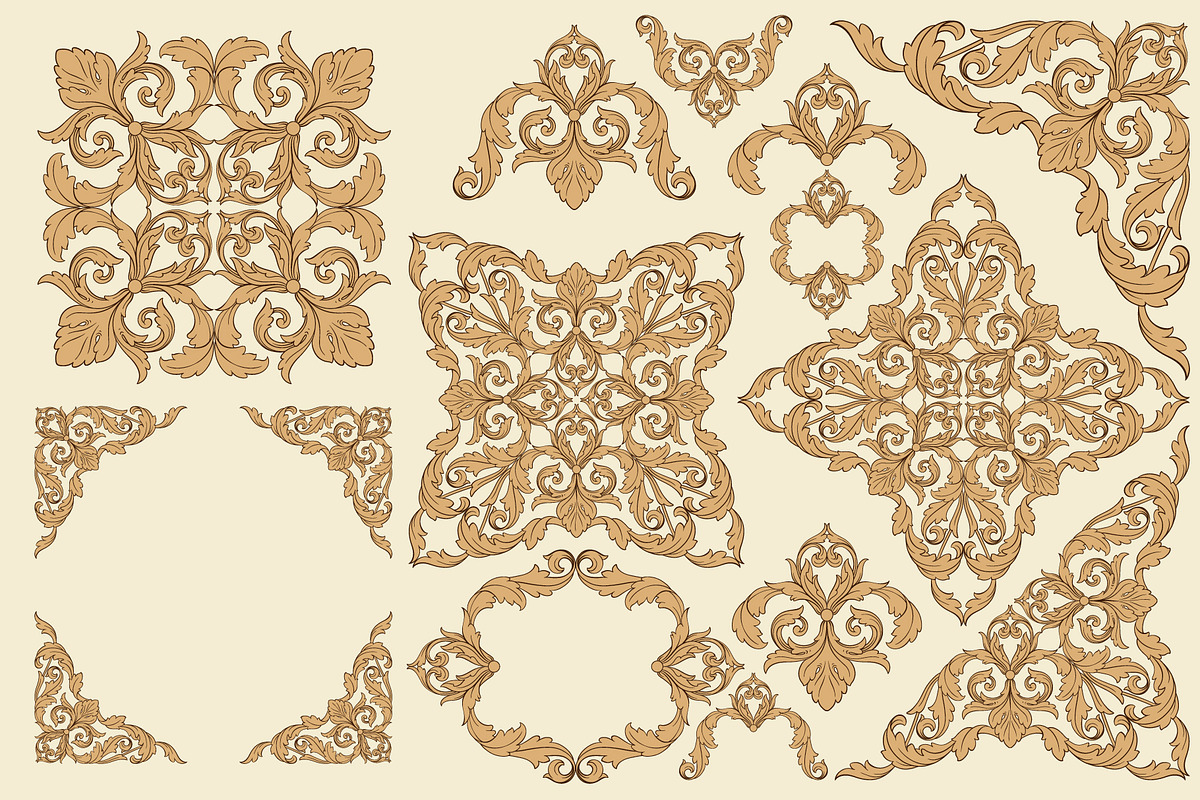 Page Decoration Ornate Vintage frame, an Object Illustration by Samira (Photo 3 of 6)