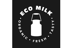 Promoting sustainable dairy farming, a Food Illustration by okskukuruza