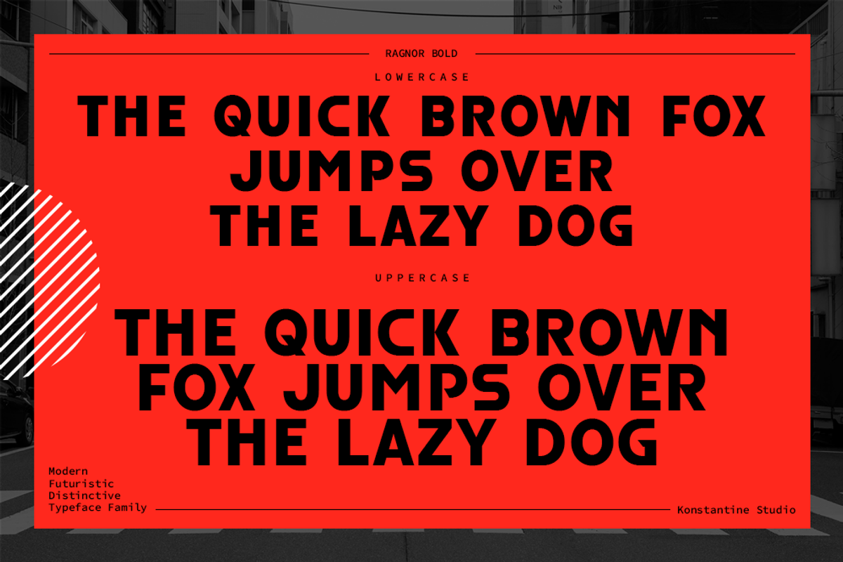 Ragnor - Futuristic Y2K Fonts, a Sans Serif Font by Konstantine Studio (Photo 4 of 5)