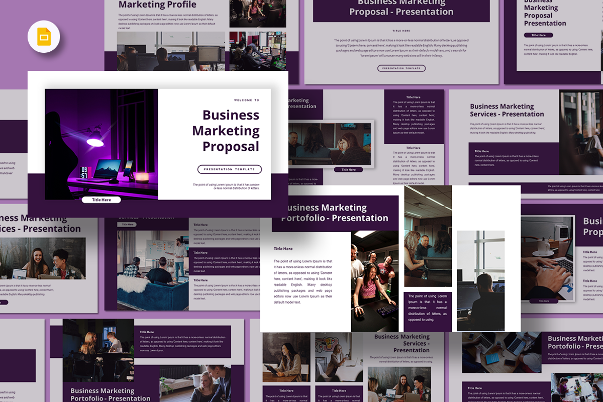 Business Marketing Google Slides