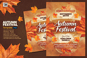 Autumn Festival Flyer Template, a Flyer Template by Tarommir (Thumbnail 1 of 4)