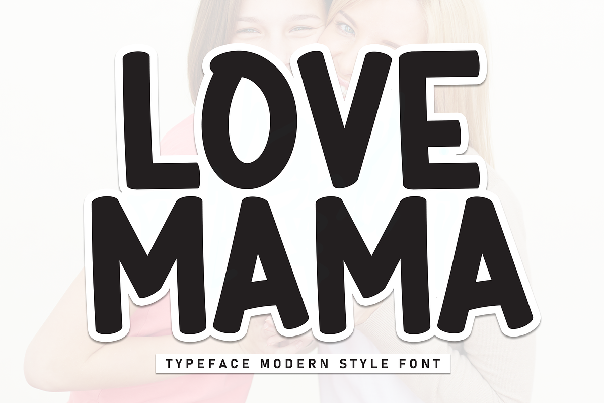 LOVE MAMA | Script Font, a Script Font by Scratchones (Photo 1 of 8)
