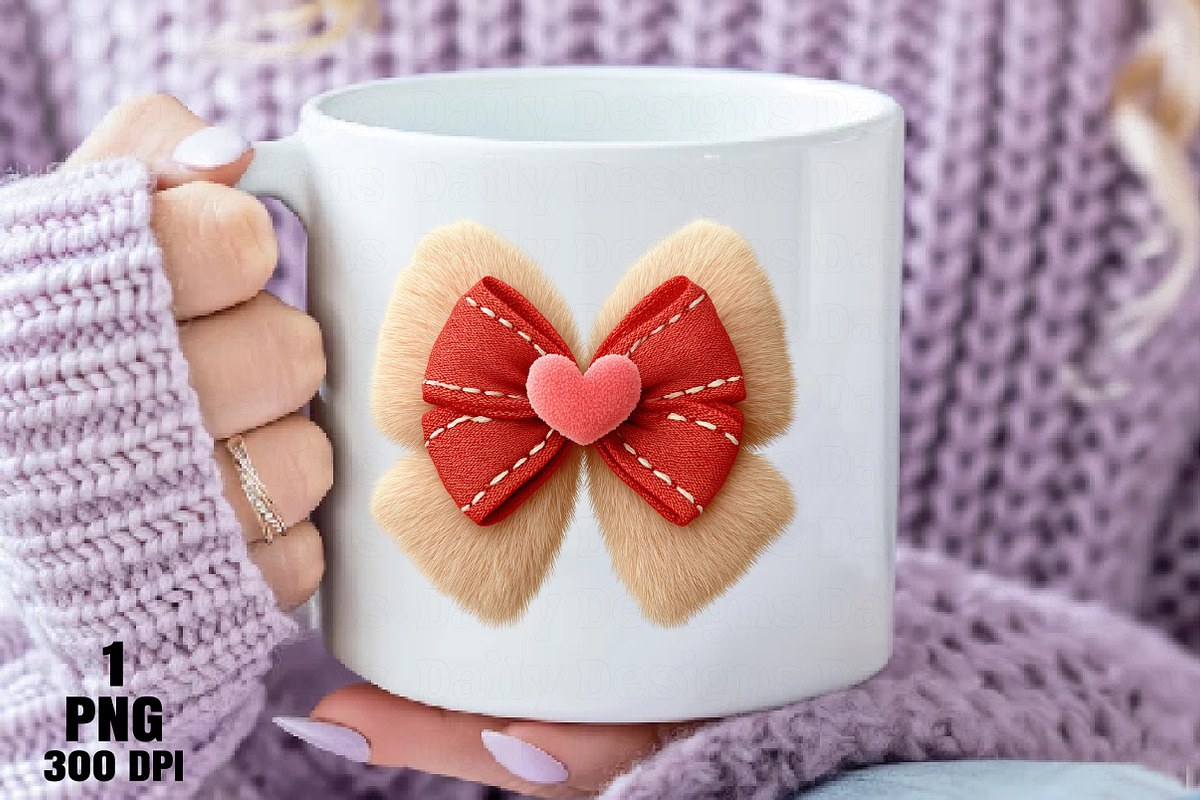 Valentine Fluffy Hard PNG, an Illustration by Daily.Designs (Photo 3 of 5)