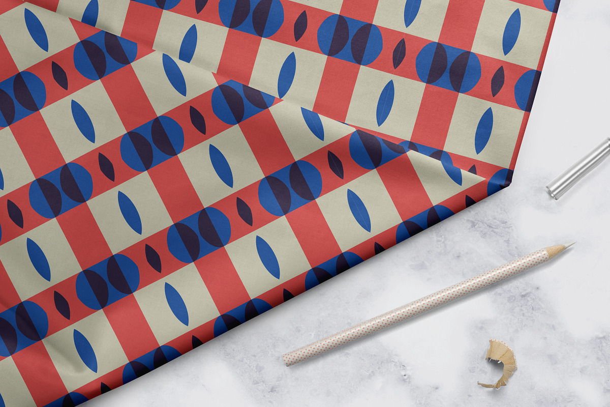 OLINA geometric seamless patterns., a Pattern Graphic by Peolla (Photo 2 of 10)