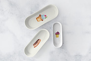 Watercolor Pastry Patterns, a Pattern Graphic by Spirit of Colors (Thumbnail 5 of 10)