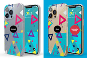 iPhone 13 pro clear/frosted case, an iPhone Mockup by Colatudo Store (Thumbnail 8 of 9)