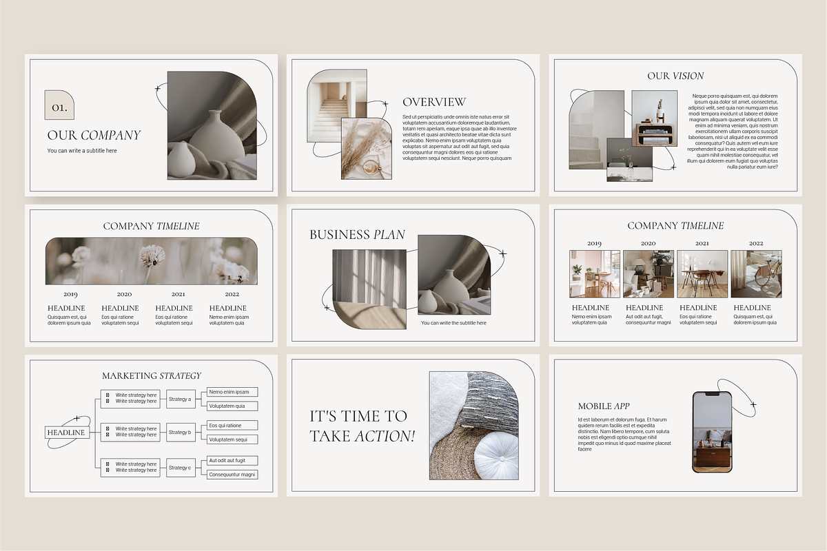 Business Plan Presentation Template, a Presentation Template by Hamocreate (Photo 2 of 7)