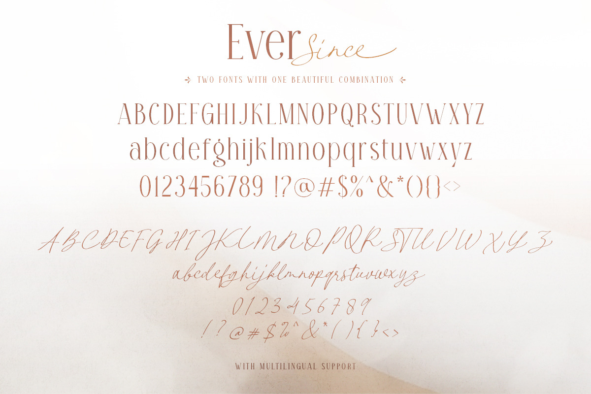 Ever Since - Glamour Font Duo, a Serif Font by Bale Type (Photo 9 of 9)