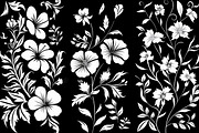 Floral Vine Laser Cut Bundle, a Graphic by jahid234 (Thumbnail 9 of 11)