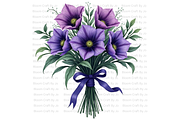 Monkshood Blooms, a Decorative Illustration by Bloom Craft Creations (Thumbnail 11 of 12)