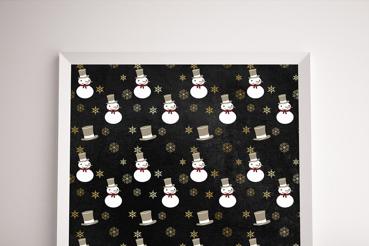 Chalk & Gold Merry Christmas Papers, a Texture Graphic by Chus Moreno Studio (Photo 3 of 6)
