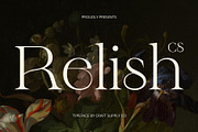 CS Relish – Aesthetic Font, a Serif Font by Craft Supply Co. (Thumbnail 1 of 8)