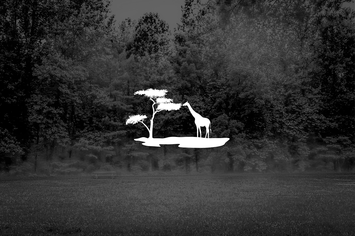 Minimalist Silhouette Giraffe Logo, a Branding & Logo Template by Luxury Logos (Photo 2 of 4)