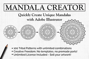 Tribal Mandala Creator