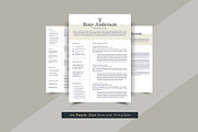 Nurse Resume, a Resume Template by DesignDevisers (Thumbnail 5 of 10)