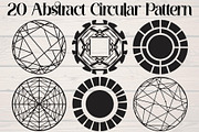 Abstract Circular Pattern, an Object Graphic by Designer_Momina (Thumbnail 1 of 16)