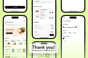 Grocerya - Grocery Shopping UI Kit