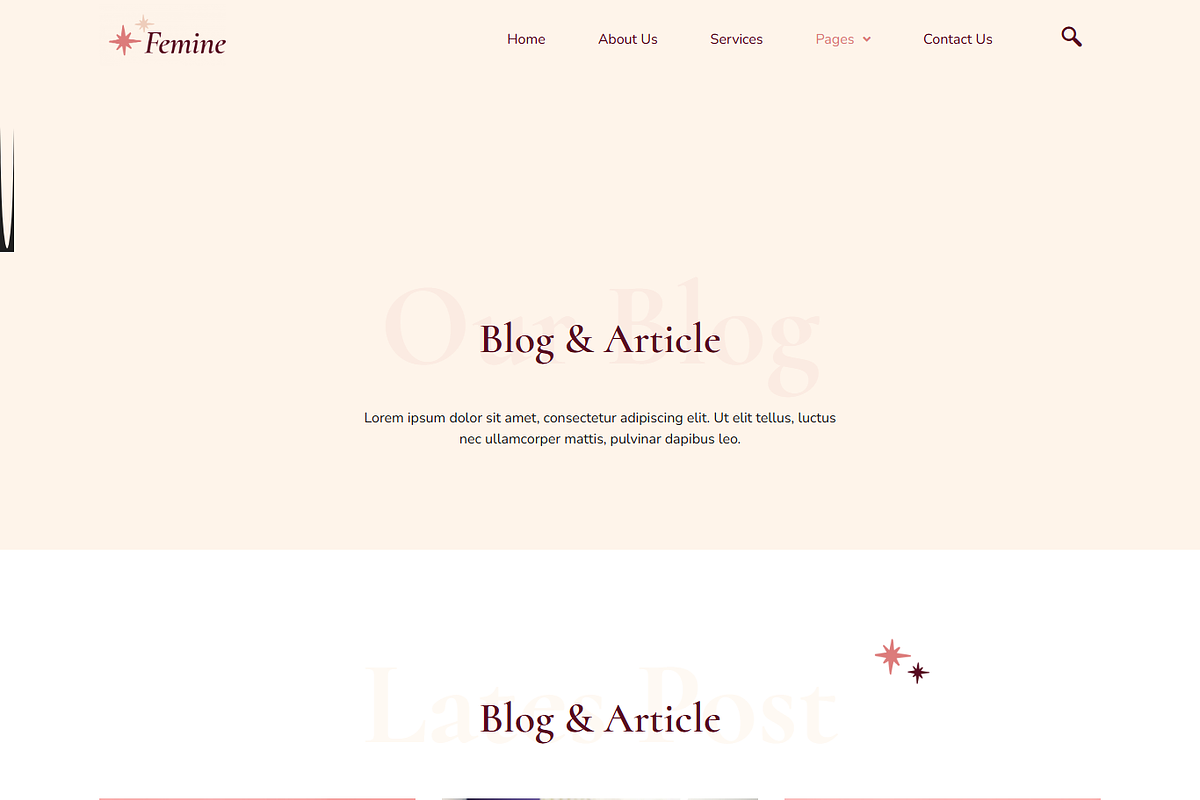 Feminine Life Coach Elementor Kit, a Landing Page Template by MasterDesigns (Photo 6 of 8)