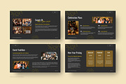 Black Gold Happy New Year 2027, a Presentation Template by FIBRINOSÄ (Thumbnail 6 of 6)