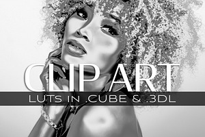 3d LUTs - Clip Art