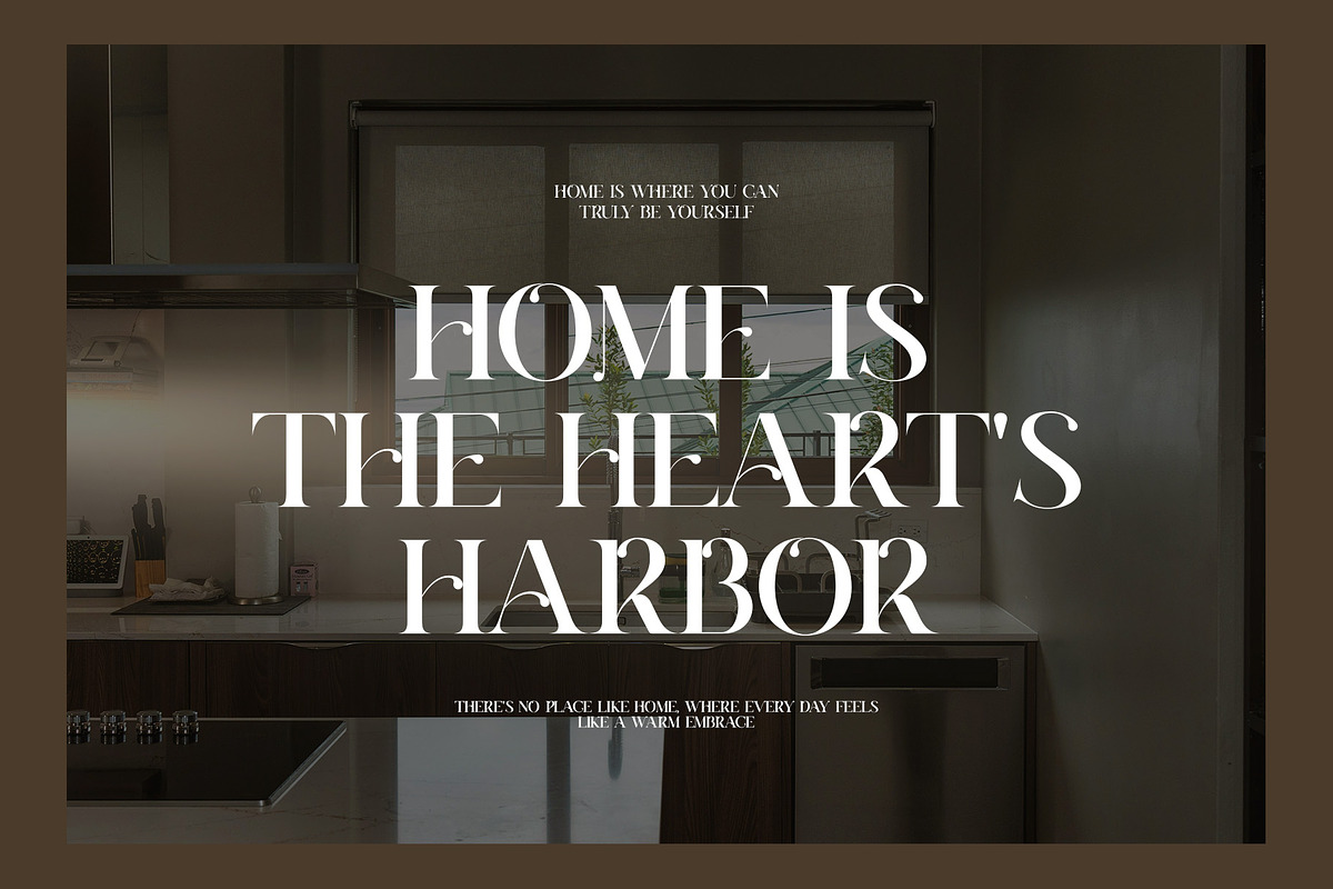 Ragike Elegant Stylish Serif Font, a Serif Font by Graphicxell (Photo 6 of 8)