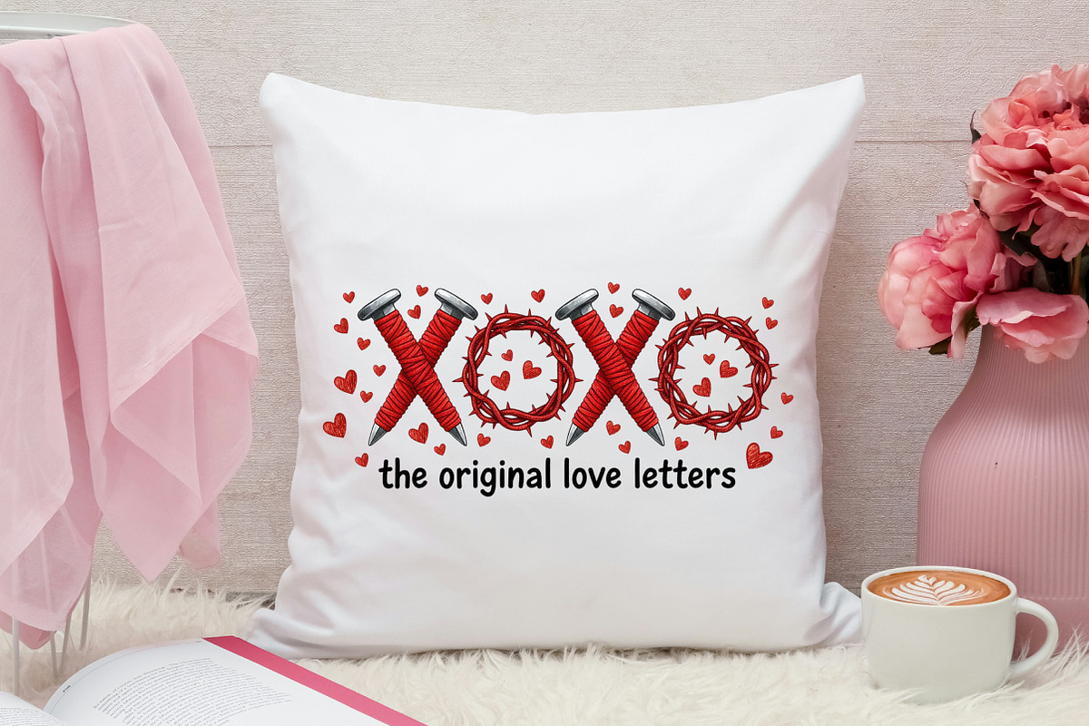 Faux Yarn Xoxo The Original Love PNG, an Illustration by Canvas Craft (Photo 5 of 7)
