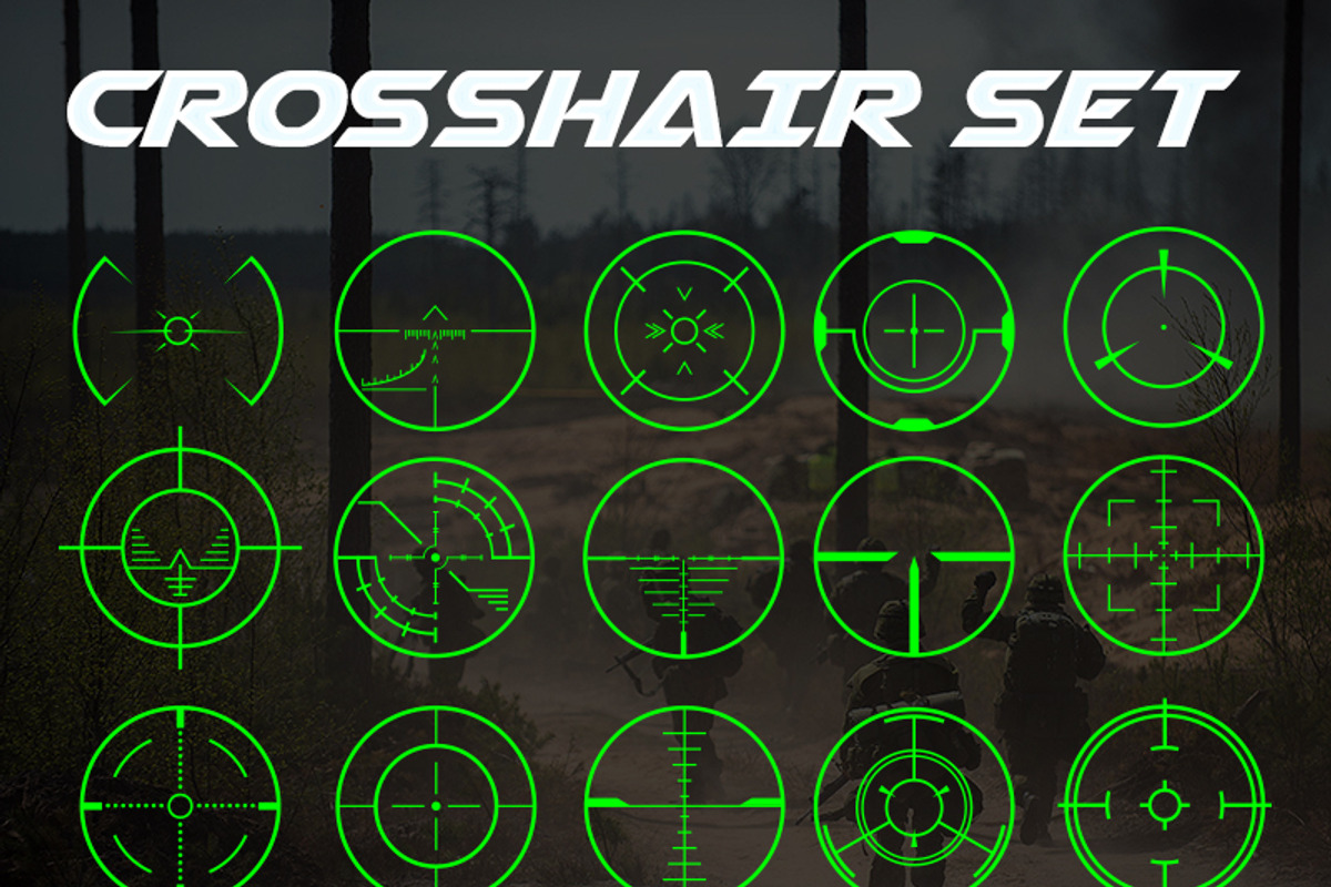 Realistic Crosshair Collection, an Icon by Beavergraphy (Photo 1 of 6)