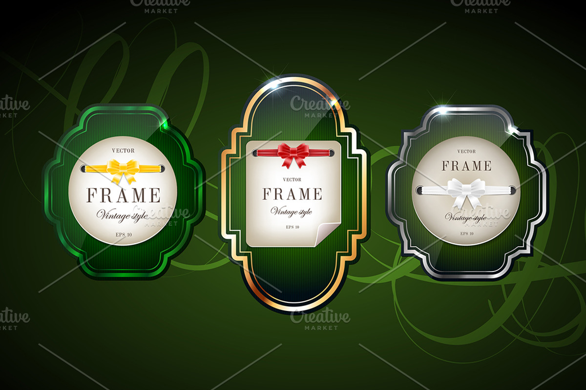 Vector Retro Badges, a Templates & Theme by lissius (Photo 2 of 8)