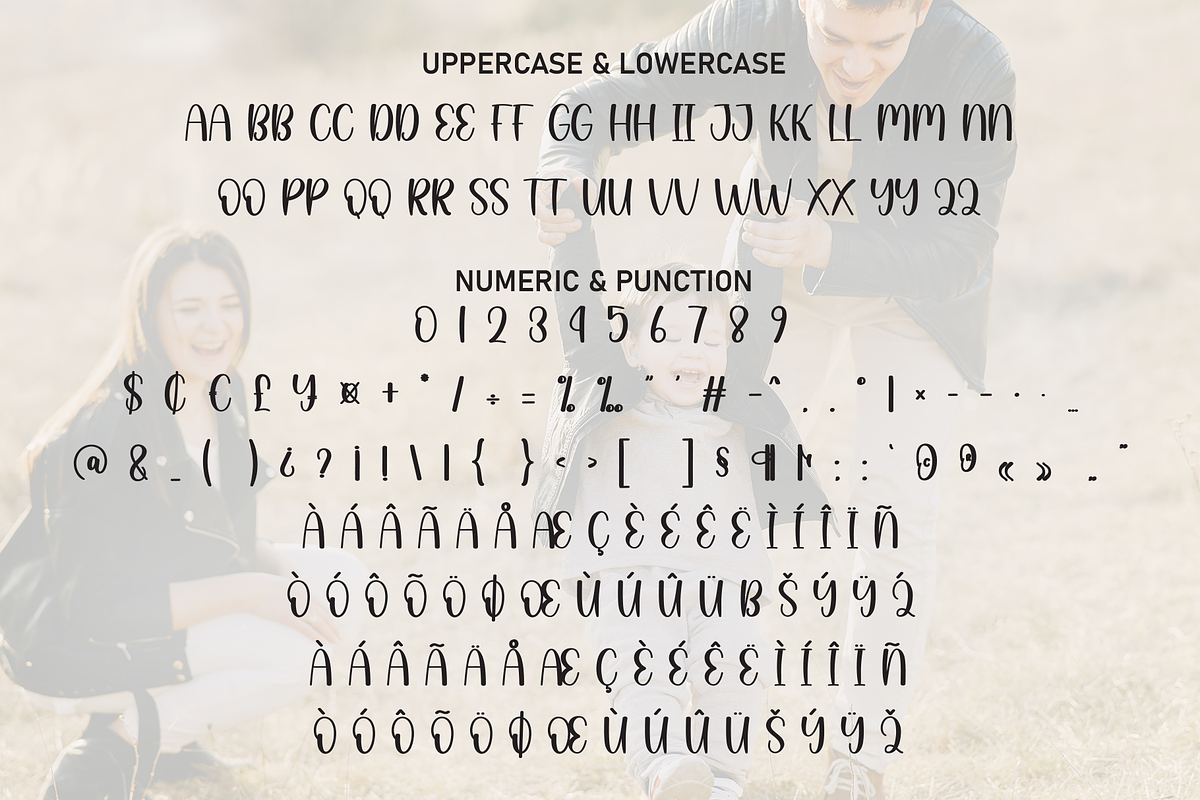 Love Family | Script Font, a Script Font by Scratchones (Photo 7 of 9)