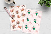 Christmas Digital Paper pack, a Pattern Graphic by The GG Shop (Thumbnail 2 of 10)