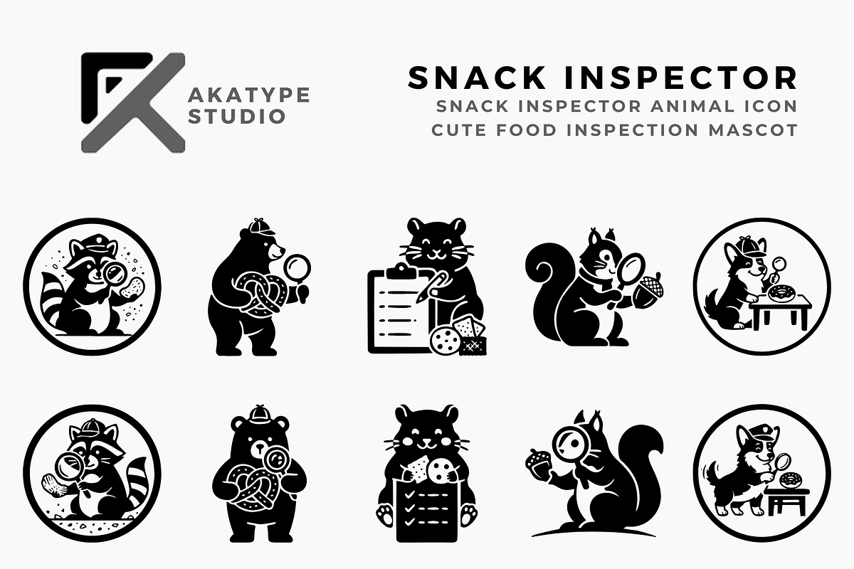 Professional Snack Inspector Icon, a Solid Icon by Akatype Studio (Photo 1 of 3)