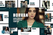 Horvan - Keynote Template, a Presentation Template by inspirasign (Thumbnail 1 of 4)