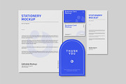 Editable Stationery Mockup, a Product Mockup by graphypix (Thumbnail 1 of 4)