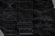 100+ Retro Futuristic Elements, an Illustration by Moonberry_Studio (Thumbnail 7 of 11)